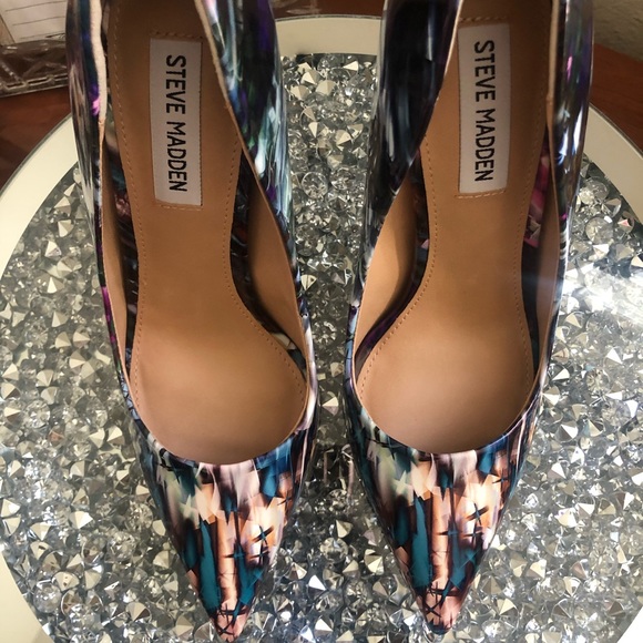 Steve madden vala blue multi Clearance
